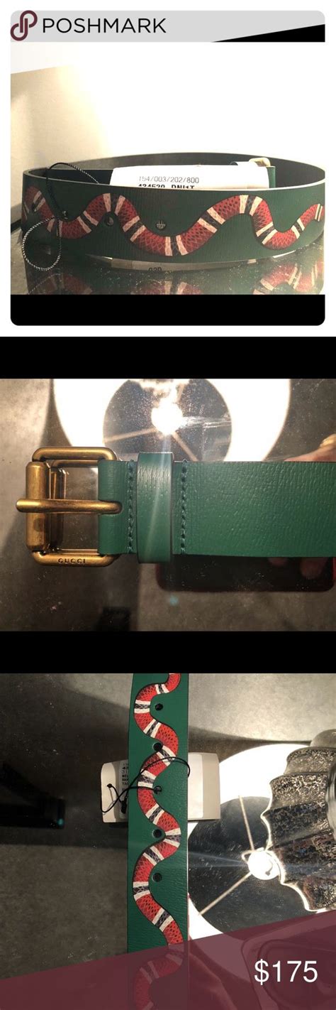 gucci green kingsnake belt|Gucci belt clearance.